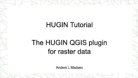 HUGIN QGIS plugin for raster data