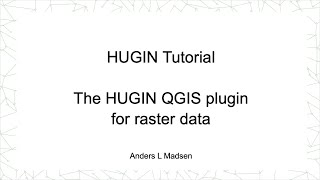 HUGIN QGIS plugin for raster data