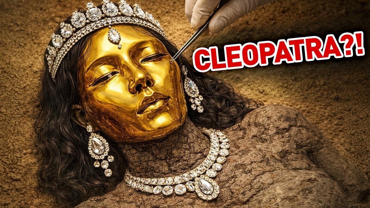 Archaeologists Found an Unknown Gold-Covered Mummy — Could It Be Cleopatra?