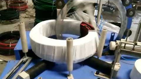 Hose Pipe Coil Wrapping Machine