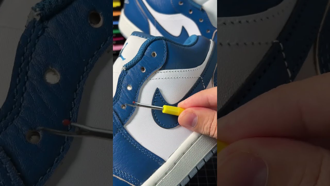CUSTOMIZING HIS OWN NIKE TRAVIS SCOTT JORDAN 1 S Sneakercustoms Customkicks Shoes Nike