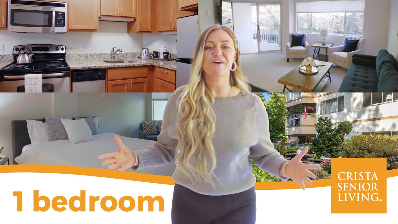 SPACIOUS One Bedroom Apartment at CRISTA Senior Living