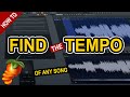 How To Find The Tempo Of Any Song Or Sample In FL Studio