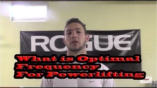 What Is The Optimal Frequency for Powerlifting