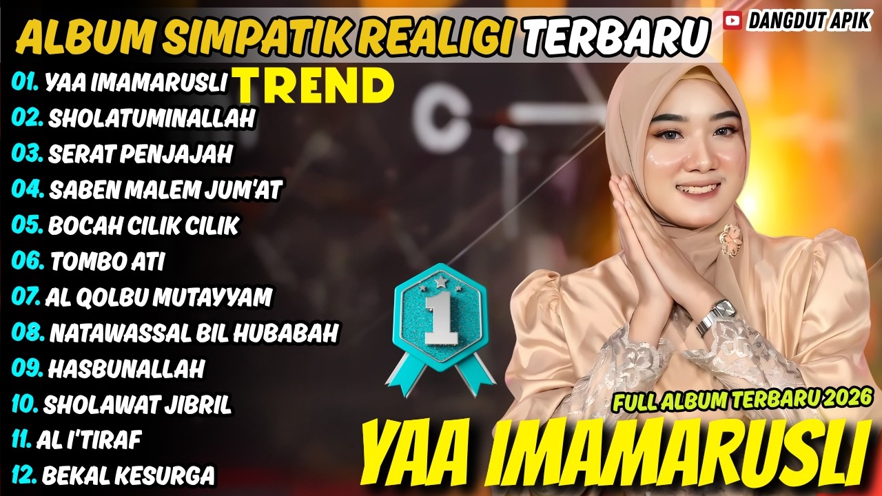 YAA IMAMARUSLI - SHOLATUMINALLAH || Aura Sekar || Dangdut Simpatik Musik Full Album Terbaru