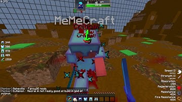 [Pikanetwork] Playing in practice | MeMeCraft hacking [Kill aura, Anti-kb]