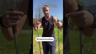 Comment utiliser tes bâtons de Marche Nordique ? ￼#marchenordique #nordicwalking #sports