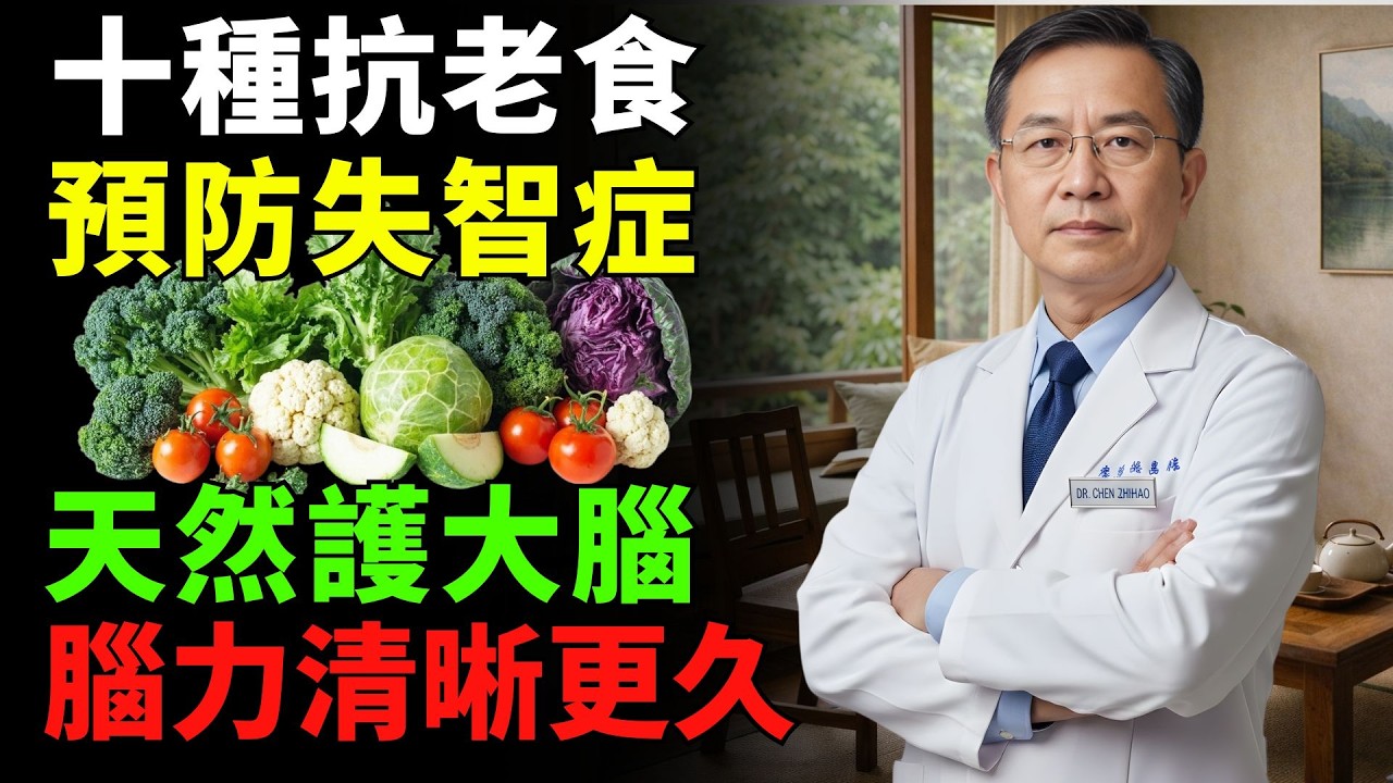 60歲後，選對益腦食物格外重要——這10種幫助身心維持較穩定狀態