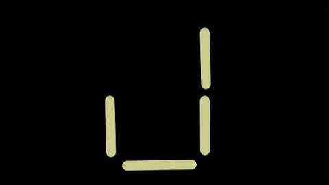 7 Segment Display Alphabet