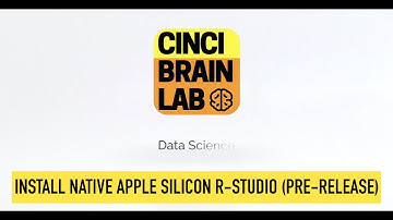 RStudio (Prerelease) Native Apple Silicon Install!