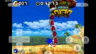 [60 FPS] DraStic Emulator 2.2.0.2a for Android | Sonic Rush [720p HD] | Nintendo DS