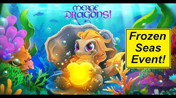 Frozen Seas Event Part 1 - First 15 min Gameplay - Merge Dragons