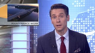 Monday: Maintenance work on La Crosse's blue bridges