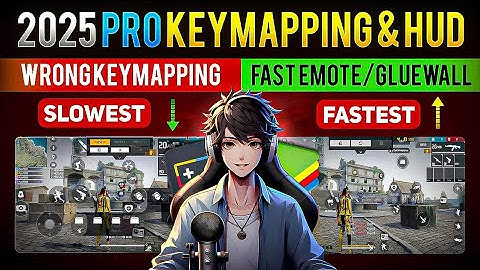 2025 Best Pro Level KEYMAPPING Custom HUD For Free Fire PC 