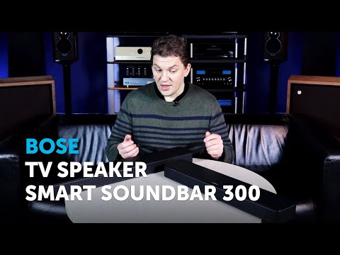 Bose Smart Soundbar 300 и TV Speaker. Сразу два саундбара