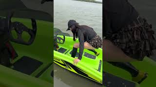 RUSH WAVE  BOAT, automatic drainage, convenient and fast#rushwave  #Surfing #kartboat #rushwaveboat