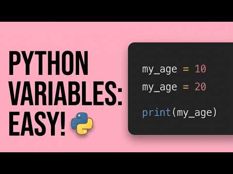 Python Variables Crash Course for Beginners