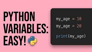 Python Variables Crash Course for Beginners