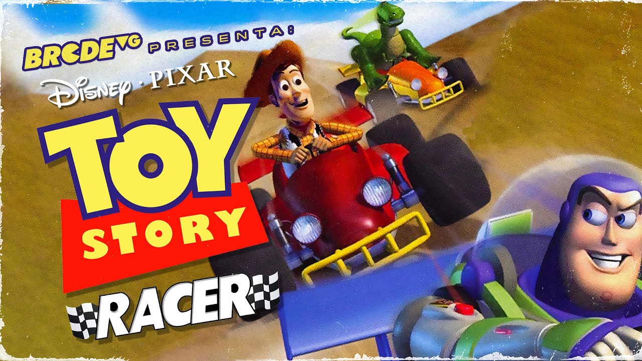 Sugestão de jogo de PS1: Toy Story Racer. Você não tem ideia de quão  divertido é correr nos lugares quando se é pequenininho. É tipo Mario Kart  mas bem mais vertical e