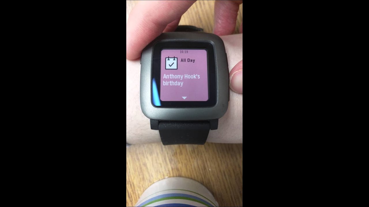 Pebble Time Demo