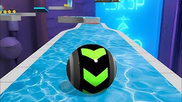 Sky Rolling Ball 3D Gameplay Speedrun Max All Levels 1989