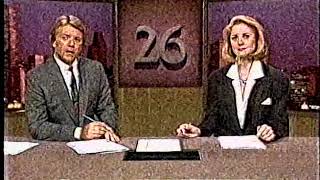 KRIV Fox 26 News at 9 Open, 8/1991