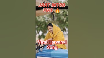 Jaat Intro Song 🔥 | Trending DJ Remix | Short Video #pranjaldahiya #youtubeshorts #shorts