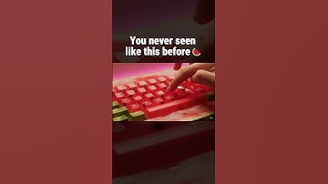 Satisfying ASMR keyboard like you