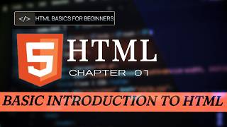 HTML Full Course in Urdu Hindi | CHAPTER 01 Intro to HTML | HTML Tutorial From Beginners to Pro