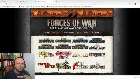 List Building Flames of War - First Episode