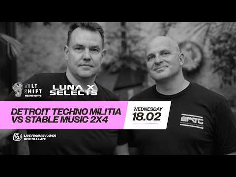 Detroit Techno Militia Vs Stable 2x4 show| Pure Techno | Tilt