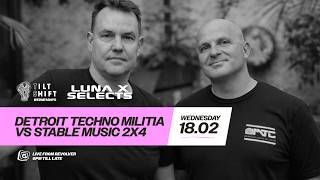 Detroit Techno Militia Vs Stable 2x4 show| Pure Techno | Tilt Shift @ Rev's 18th Feb 2026