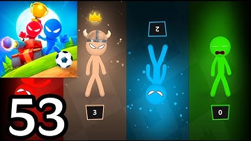 Stickman Party: Random Championship ×5 - 1234 Player - Android Gameplay Walkthrough Part 53