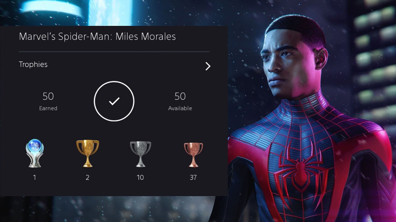 Guia de troféus de Marvel's Spider-Man: Miles Morales [PS4 / PS5