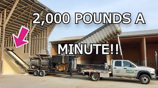 Grinding Dry CORN with 800HP!