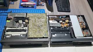 VHS Philips Charly-deck old vs. new (Philips VR6762 vs. Philips VR323) - Rewind Cycle