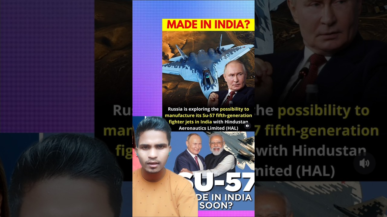 Su-57 Made In India Soon! 
