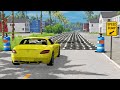 Cars vs 100 Speed Bumps! – BeamNG.Drive