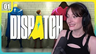 Famous First time playing DISPATCH and I LOVE IT! Episodes 1 & 2 | First Playthrough - Part 1 Wealth