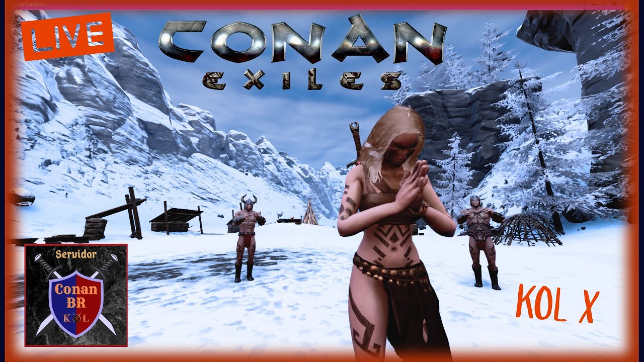 DESEJO TUDO DE BOM!!! BORA JOGAR NO NOSSO SERVIDOR CONANBR 