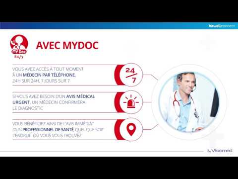 Utilisation de l'application MyDoc par BewellConnect