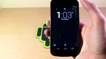 Sneak Peek: Android 4.2 Clock