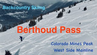Backcountry Skiing at Berthoud Pass, Colorado Mines Peak and West Side Mainline, Feb 2025
Berthoud Pass is a mountain pass along US 40 near the town of Winter Park, Colorado. It is a well known spot for backcountry skiing. On this occasion I skinned up 1200’ to the summit of Colorado Mines Peak, a twelver that hosts a weather research station used by nearby Colorado School of Mines, as well as some radio relay towers. After skiing down the peak, I headed up the west side and skied another 500 down the Mainline which had great snow condition and was not as windy
Music:
Ethereal, by Punch Deck
Rae, by Kevin Graham
Snowfall, by Punch Deck
#backcountryskiing Backcountry Skiing at Berthoud Pass, Colorado Mines Peak and West Side Mainline, Feb 2025