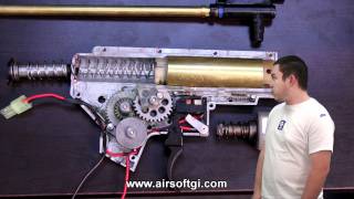 Airsoft GI - Echo 1 Task Force Black RIS 1 Automatic Electric Gun