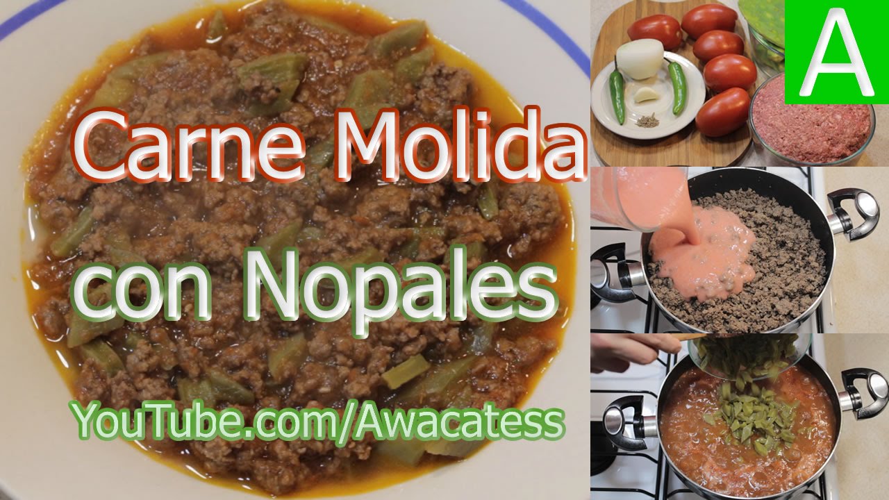▷ Nopales con carne recetas mexicanas | Actualizado marzo 2023