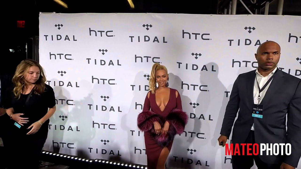 Beyonce arrives at Tidal X:1020