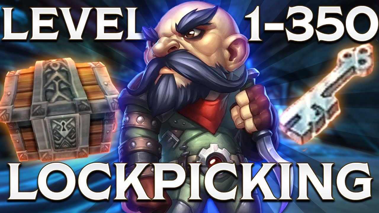 1 - 350 Руководство по взлому замков для подготовки к WOTLK