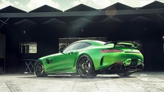 Raising Green Hell in DJ Skees AMG GT R around Beverly Hills