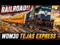WDM3D SHUNT LHB TEJAS EXPRESS TRAIN | BUMPY RAILROAD | Train Simulator | Railwork | NTG GAMING