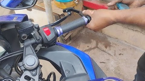 Mechanic struggling to Install lever guard in R15🏍️. #like #Share #subscribe support karo guys🙏❤️
